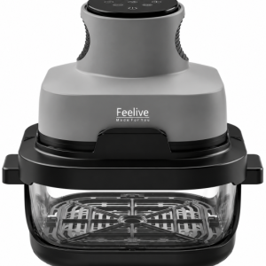 Feelive Crispy Dual Glass Digital Air Fryer