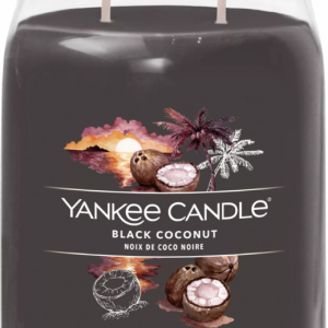 Yankee Black Coconut Signature Large Jar Candle - Image 1