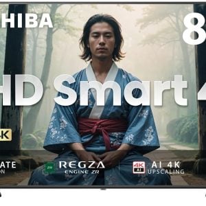 Toshiba 85 Inch 4K Ultra HD Smart LED TV - Image 1