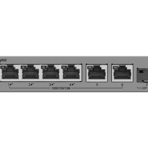 Reyee 6 Port Gigabit with 4 Port PoE 54W 1SFP Uplink Smart Managed Switch - Image 1