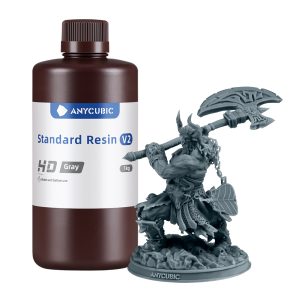 Anycubic Standard Resin V2 1kg - HD Grey - Image 1