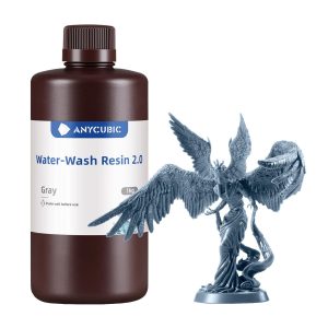 Anycubic Water Wash Resin 2.0 – Grey - Image 1